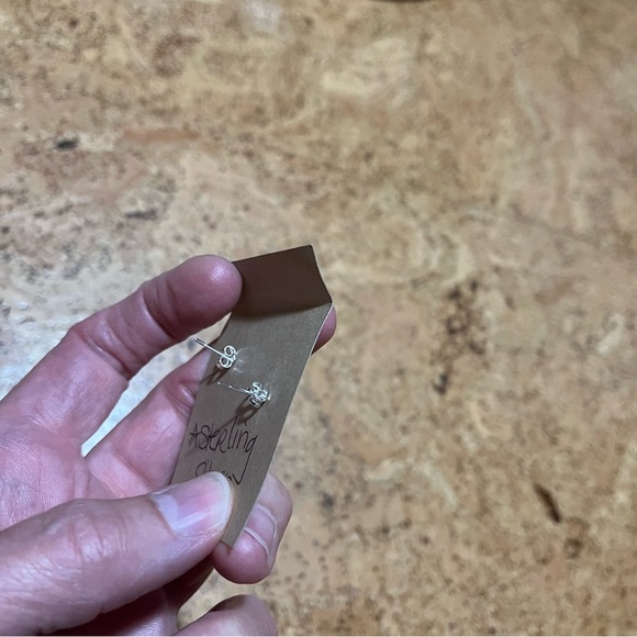 Triple Heart Sterling Silver Post Earring Climbers NWT - Picture 8 of 8